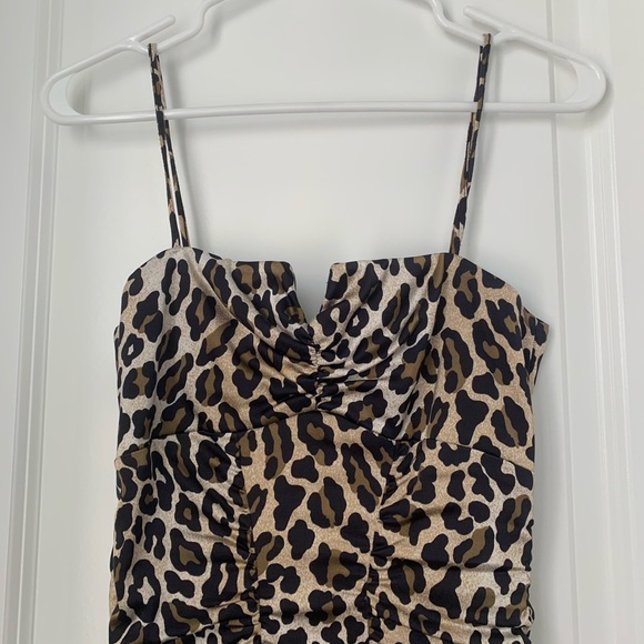 Cache Leopard Print Dress - Picture 2 of 12